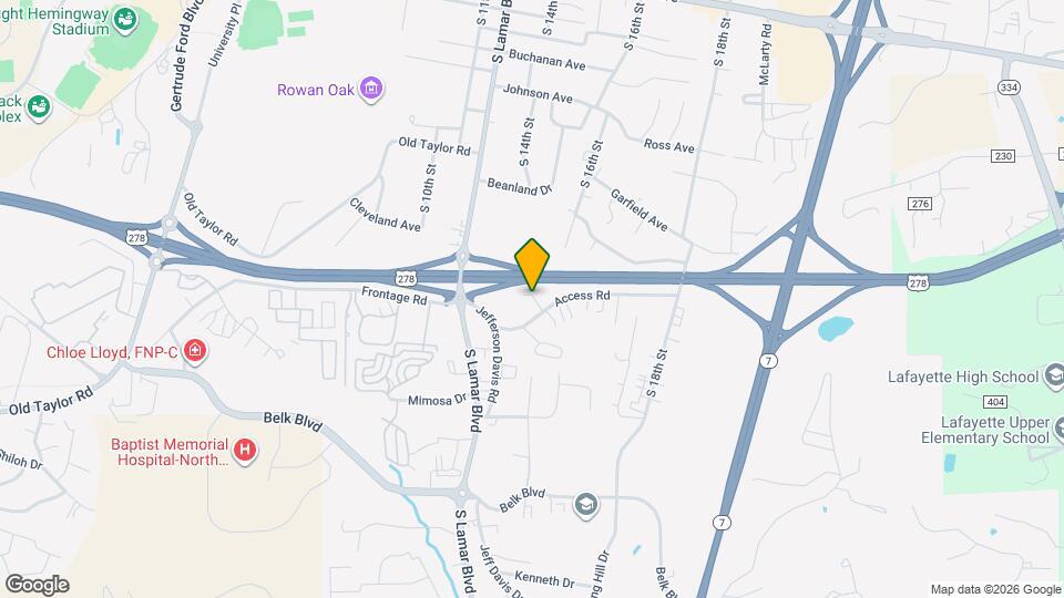 1311 Access Rd Mapa y Detalles de la Ubicación