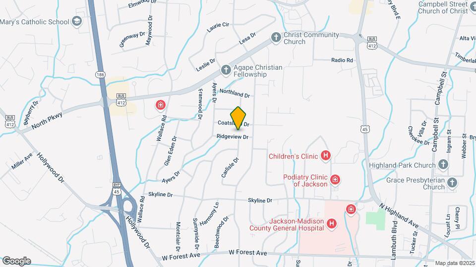 53 Ridgeview Dr Map and Location Details