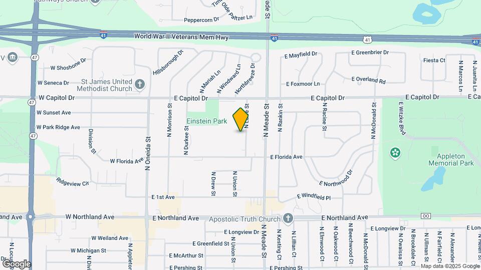 3129 N Lawe St Map and Location Details