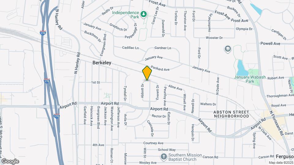 8232 Davenport Dr Map and Location Details