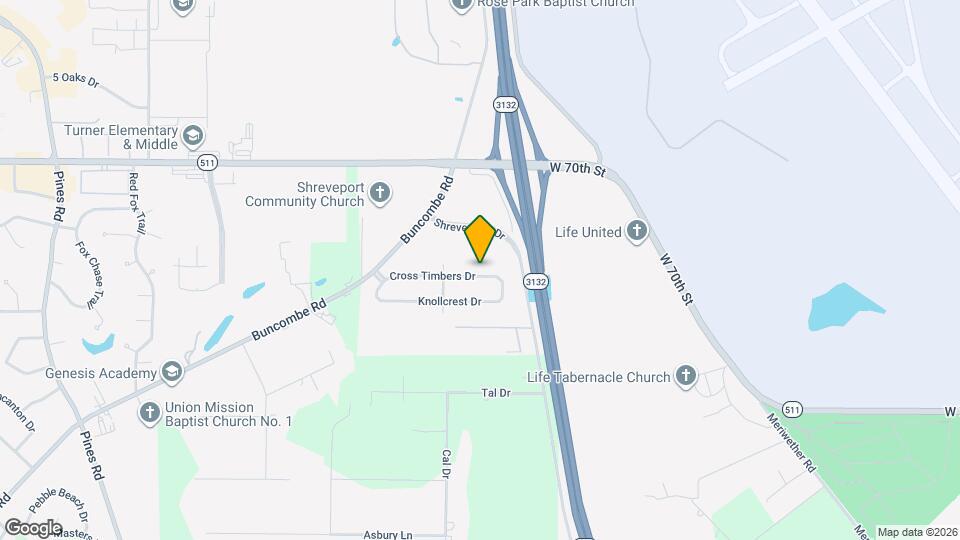 5526 Cross Timbers Dr Map and Location Details