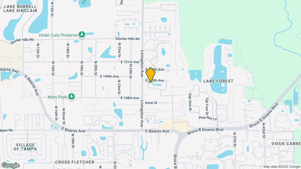 2504 Ranch Lake Cir Map and Location Details