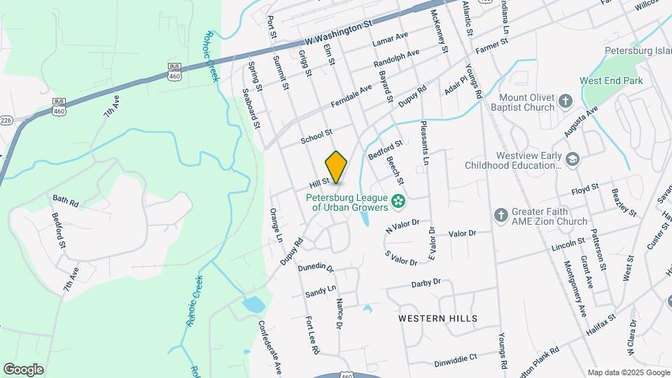 2125 Dupuy Rd Mapa y Detalles de la Ubicación