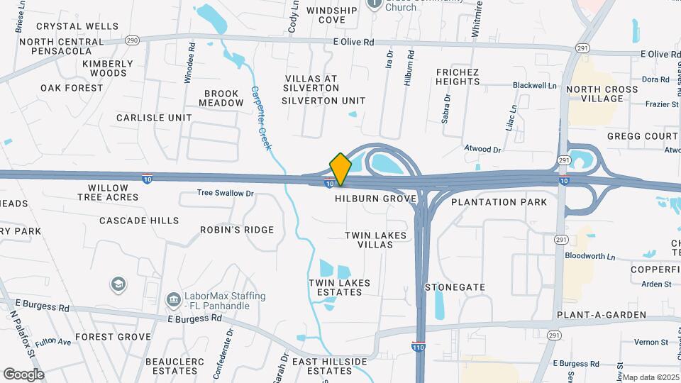 392 Hilburn Ln Mapa y Detalles de la Ubicación
