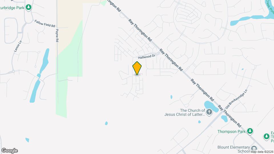 1412 Prairie Oak Dr Map and Location Details