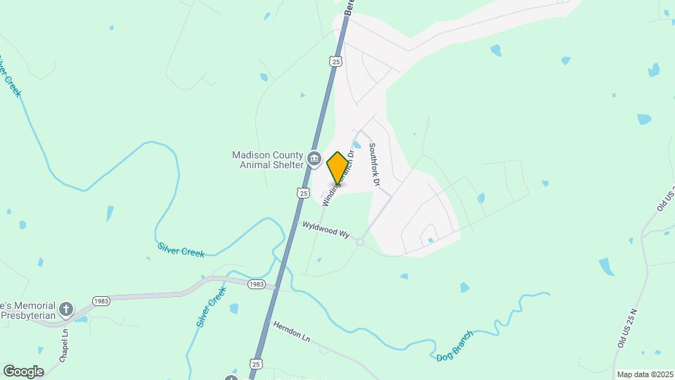 330 Winding Branch Dr Map and Location Details