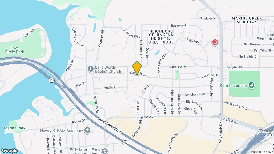 6624 Aztec Ct Map and Location Details