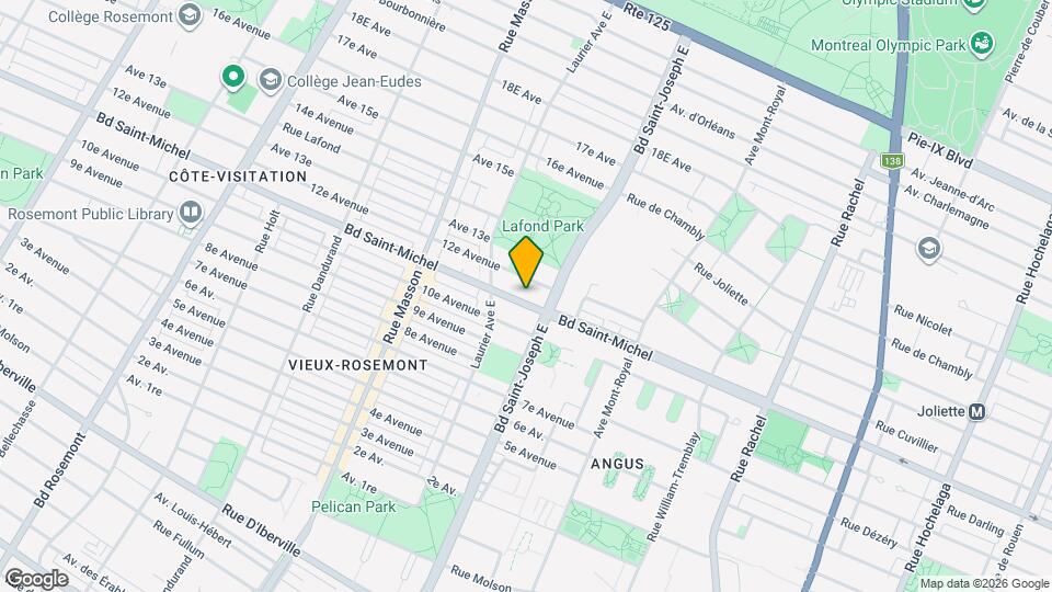 5141 Saint-Michel Boul Map and Location Details