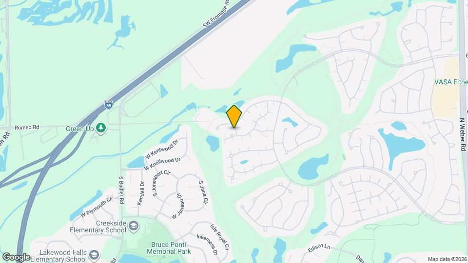 13520 S Buckthorn Ln Map and Location Details