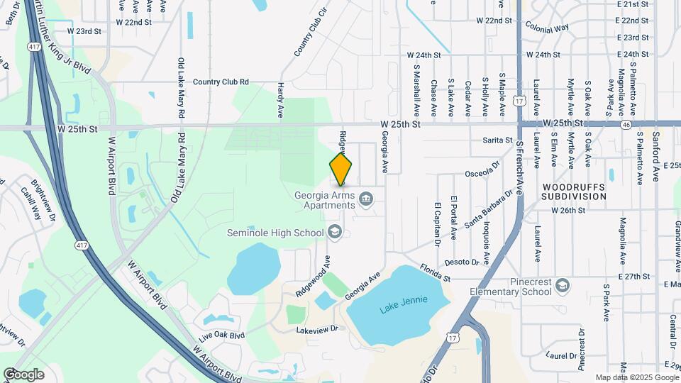 1700-1714 Ridgewood Ln Map and Location Details
