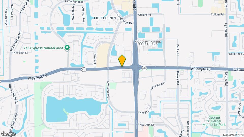 5840 W Sample Rd, Unit 102 Map and Location Details