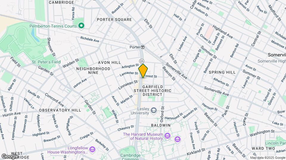 1751 Massachusetts Ave Map and Location Details