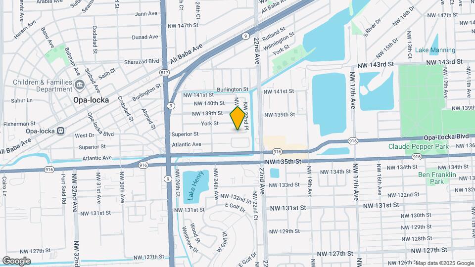 12661 NW 23rd Pl Map and Location Details