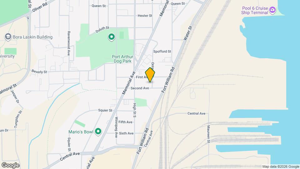 360 Ontario St Map and Location Details