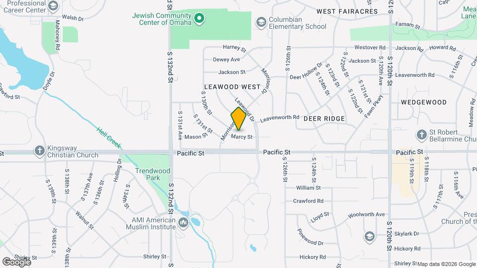 12904 Marcy St Map and Location Details