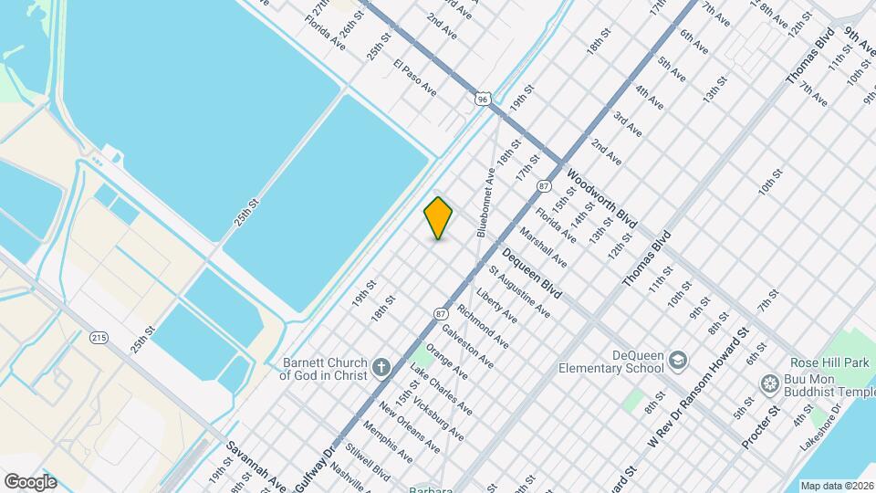 2310 18th St Map and Location Details