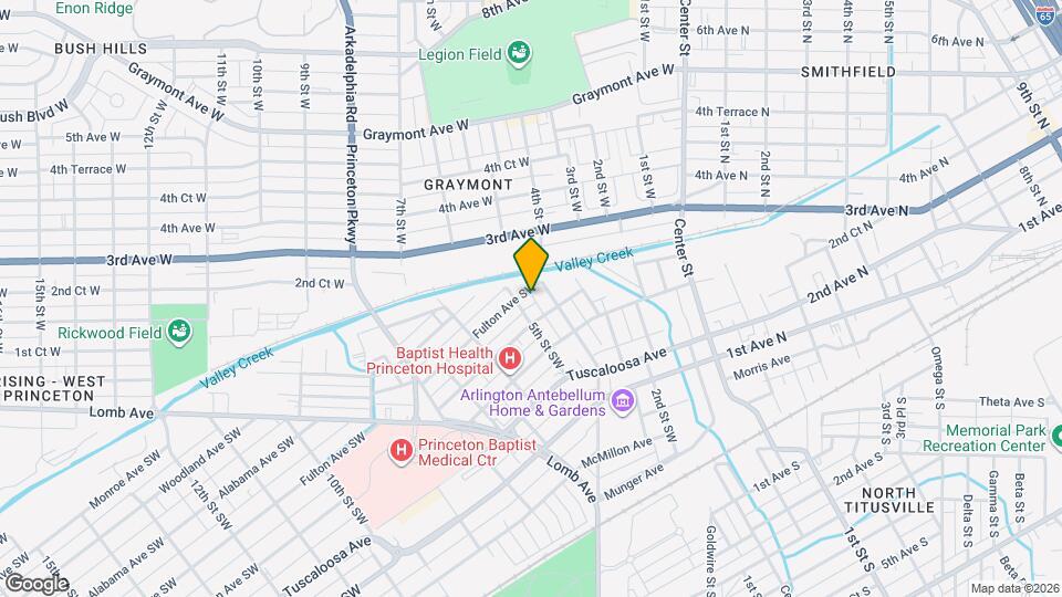 413 Fulton Ave SW Map and Location Details