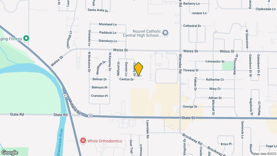 6030 Canton Dr Map and Location Details