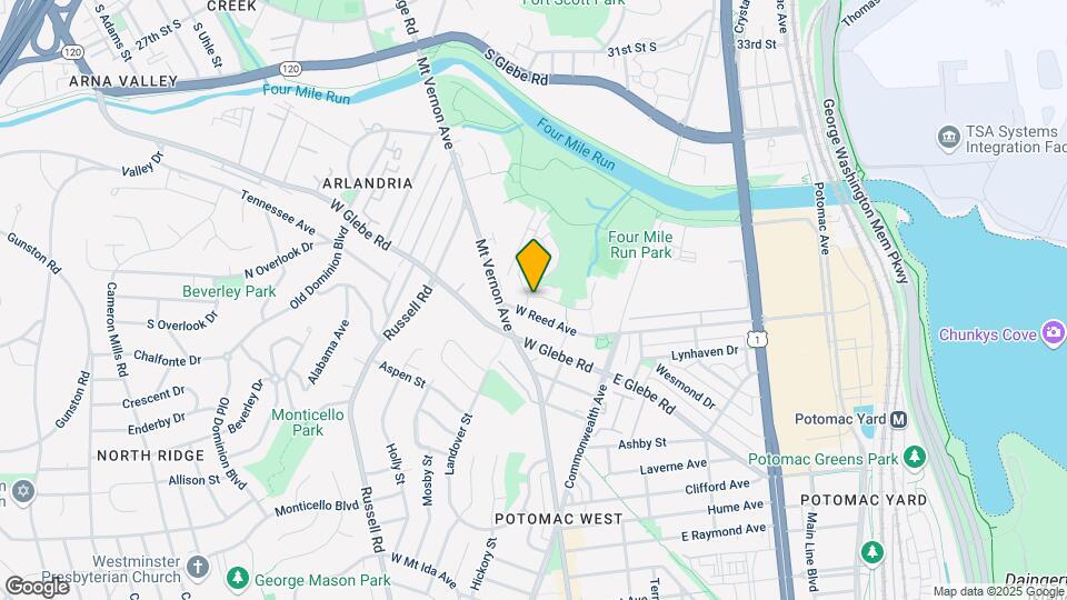 3611 Edison St Map and Location Details