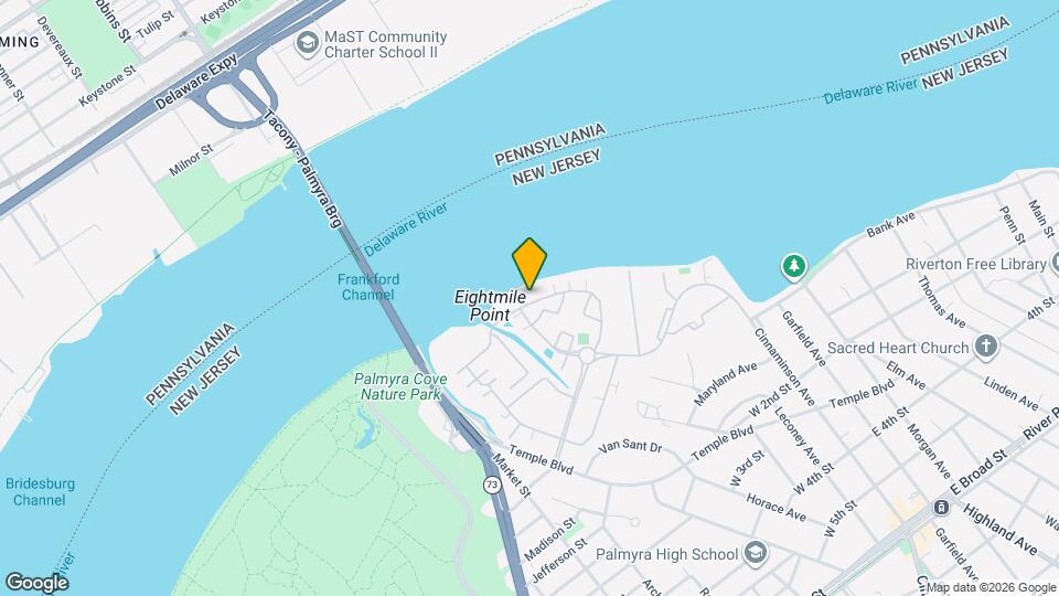 6007 Riverfront Dr Map and Location Details