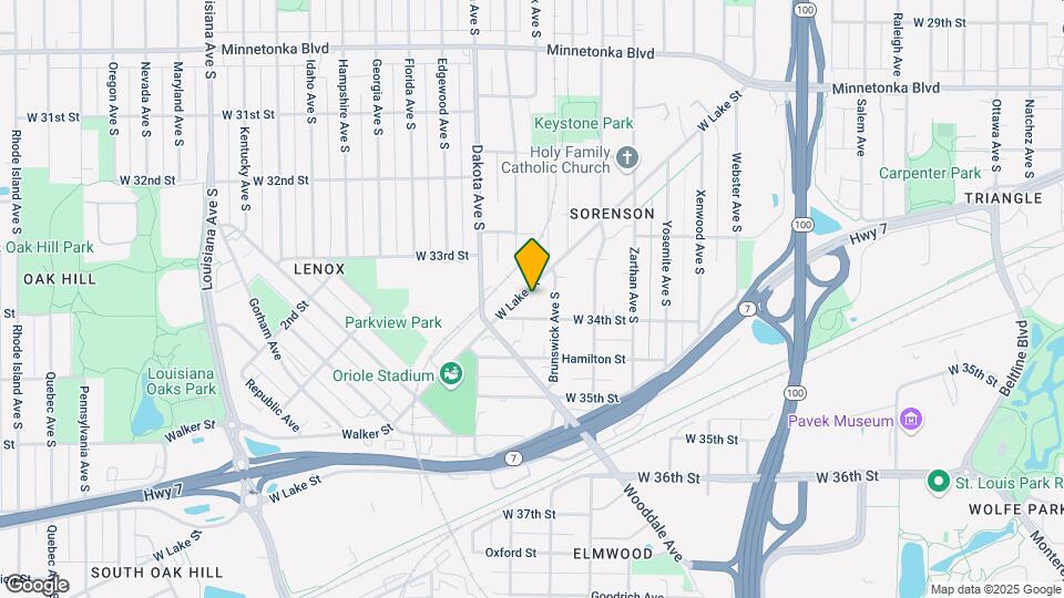 6221 W Lake St, Unit 1 Map and Location Details
