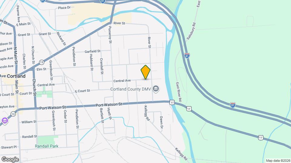 211 Central Ave Map and Location Details
