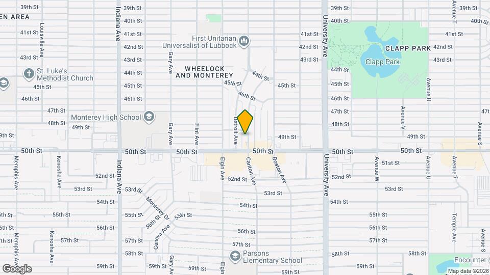 4806 Canton Ave Map and Location Details