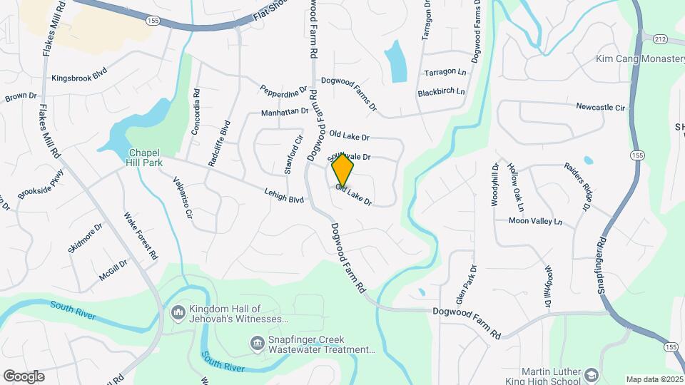 4578 Old Lake Dr Map and Location Details