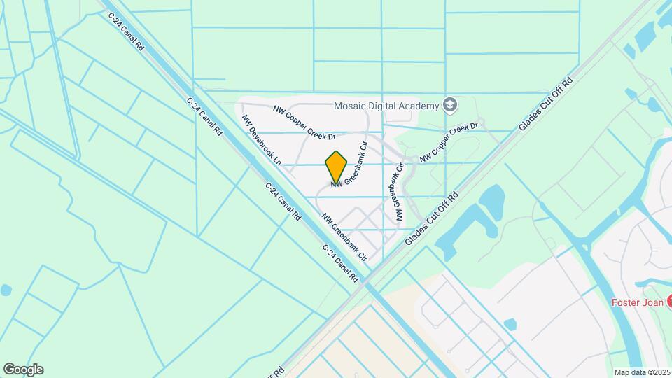 8292 NW Greenbank Cir Mapa y Detalles de la Ubicación