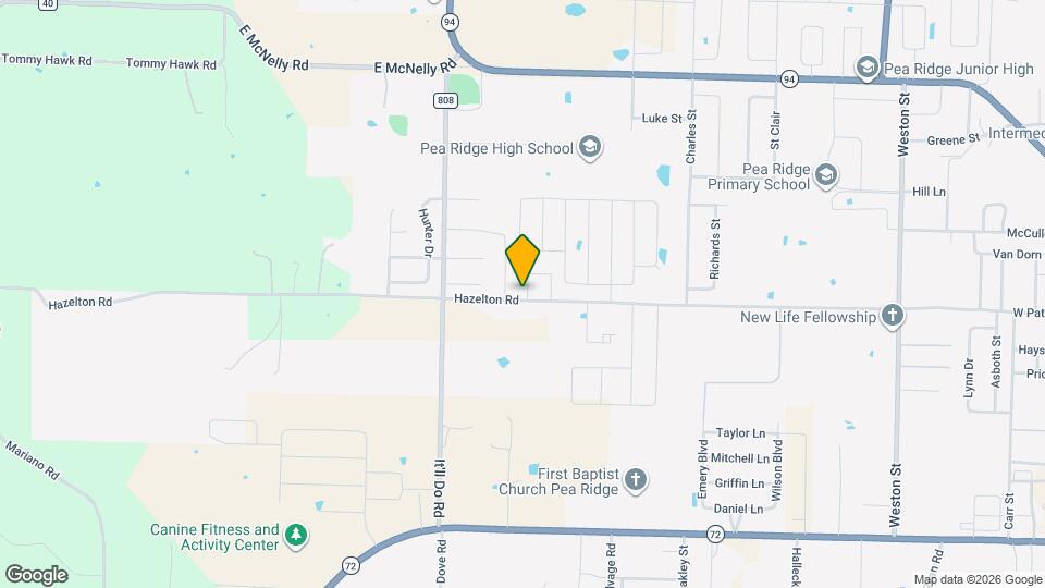 1040 Seaborn Wy Map and Location Details