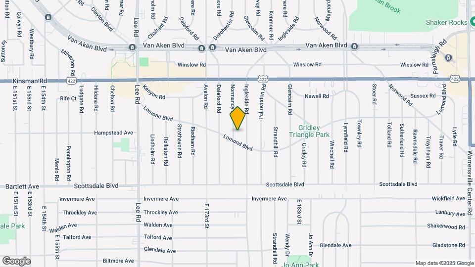 3625 Normandy Rd Map and Location Details