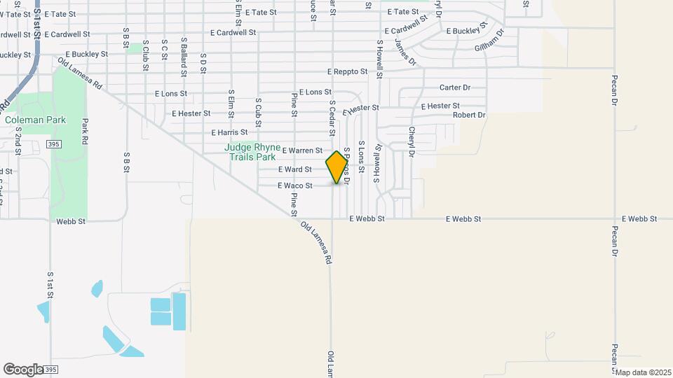 1204 S Cedar St Mapa y Detalles de la Ubicación