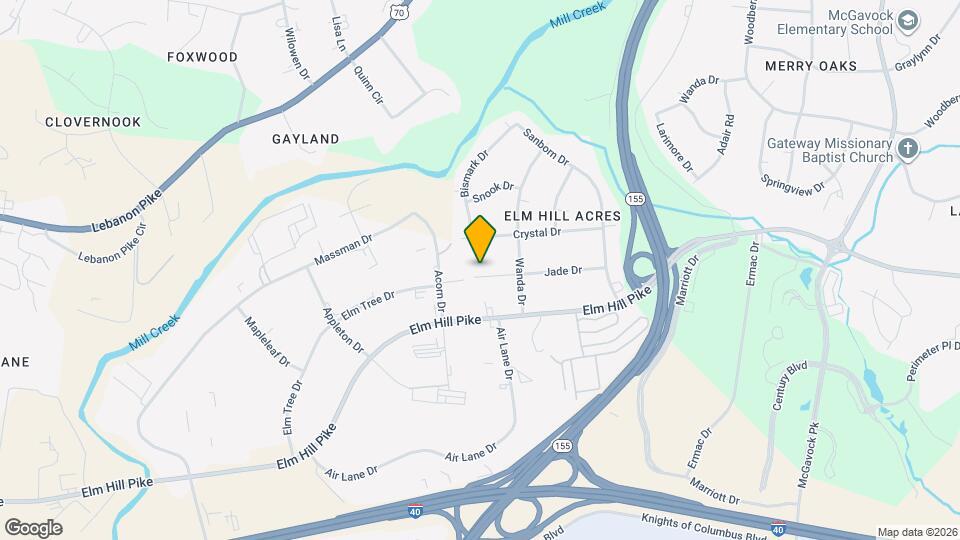 2104 Jade Dr Map and Location Details