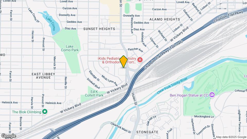 4000 Hulen Pl Map and Location Details