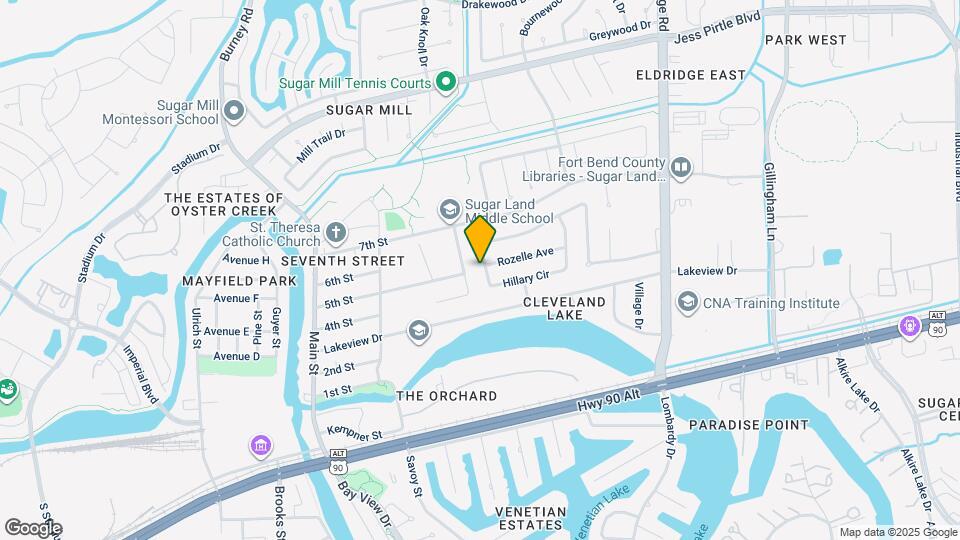 417 W Hillary Cir Map and Location Details