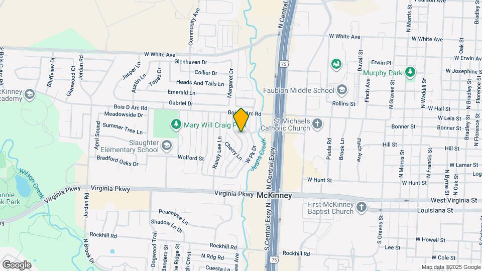 314 N Wood Dr Map and Location Details