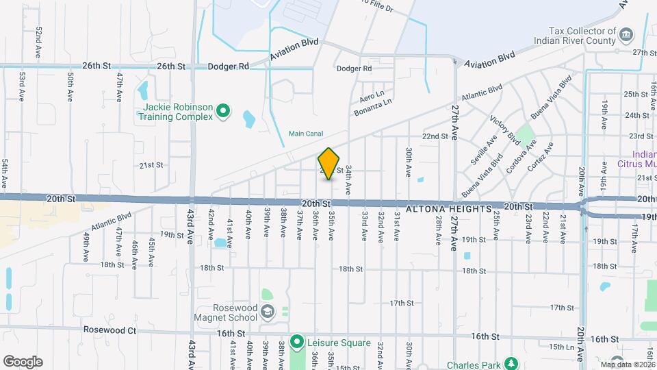 2073 35th Ave Map and Location Details