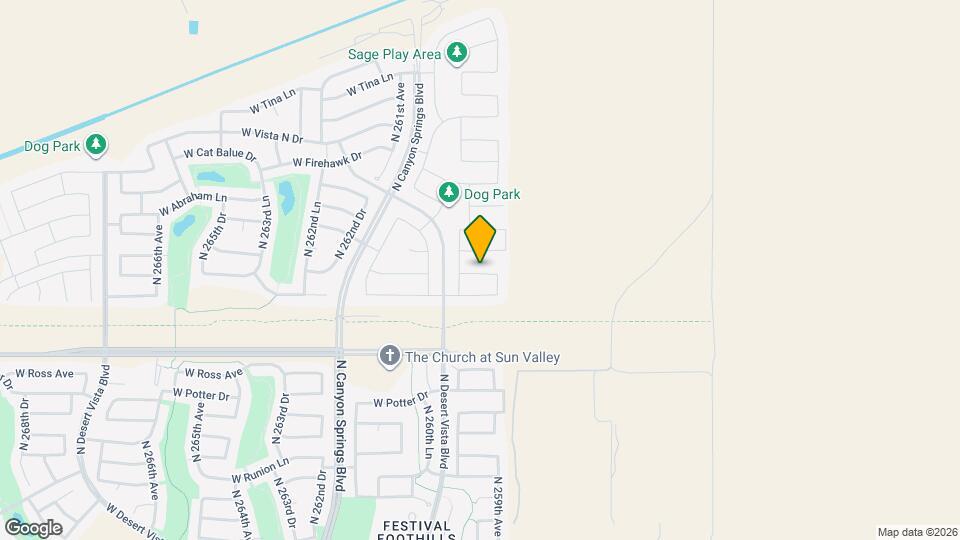 25932 W Quail Ave Map and Location Details