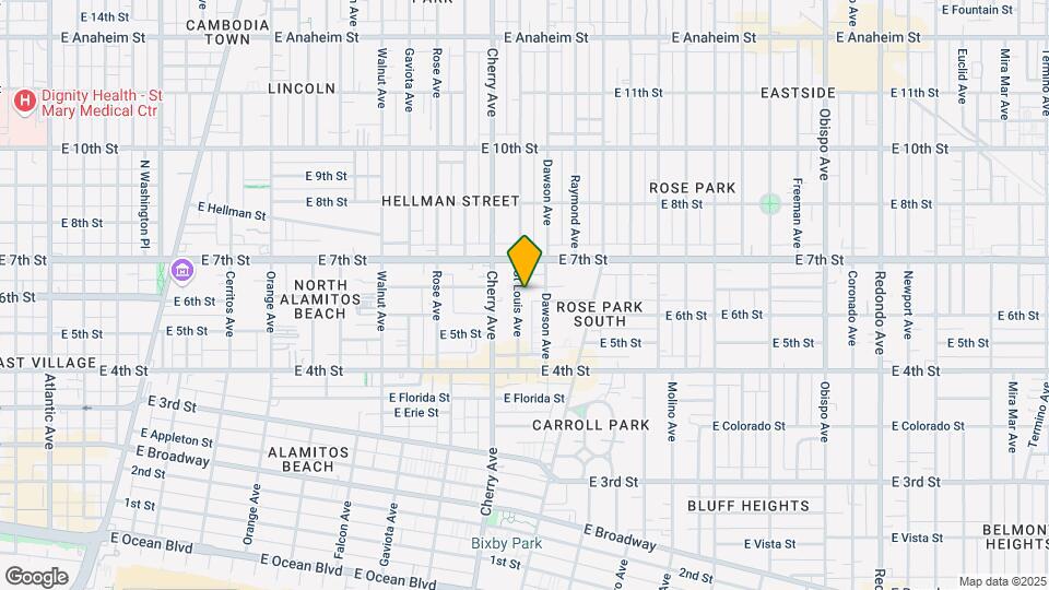 536 St. Louis Ave Mapa y Detalles de la Ubicación