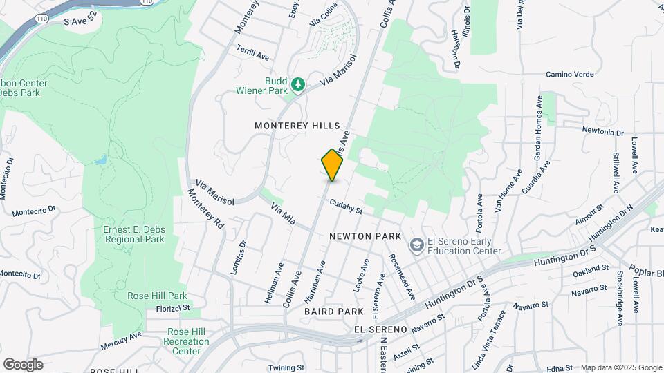 4022 Collis Ave Map and Location Details