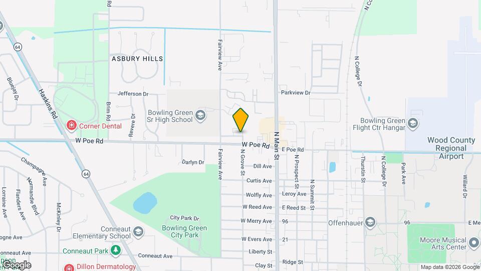 Towne House Apartments Map and Location Details