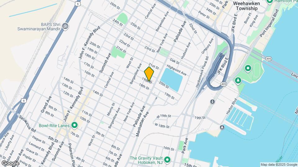 311 19th St, Unit Basement Map and Location Details