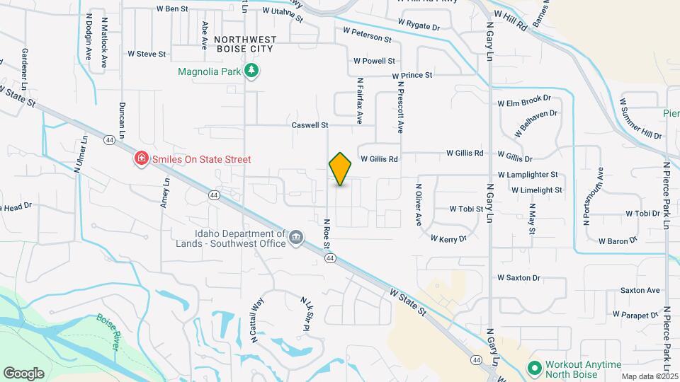 6154 N Tarako Ave Map and Location Details