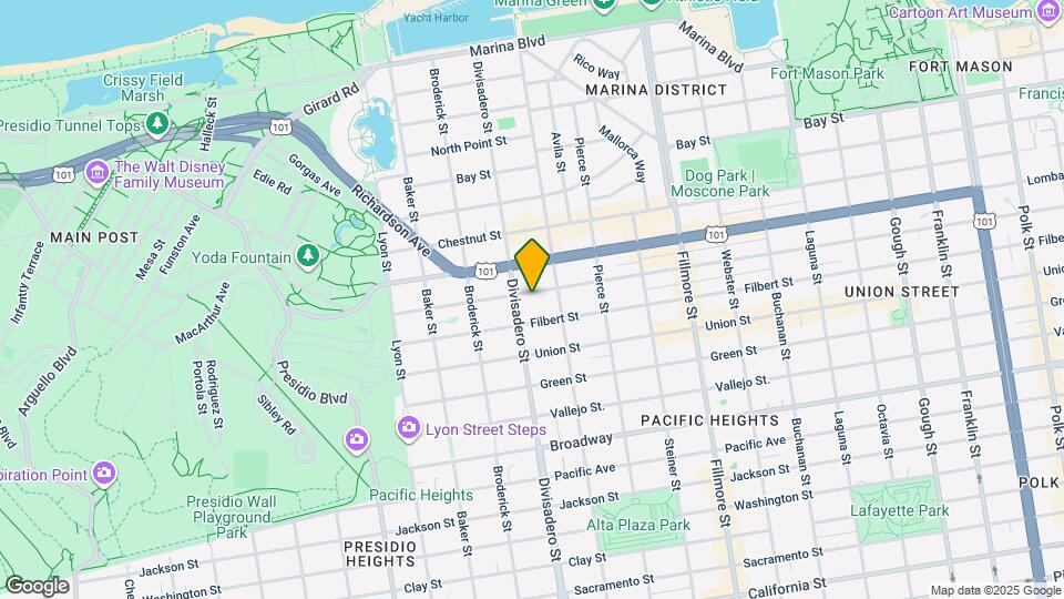 2565 Greenwich St Map and Location Details