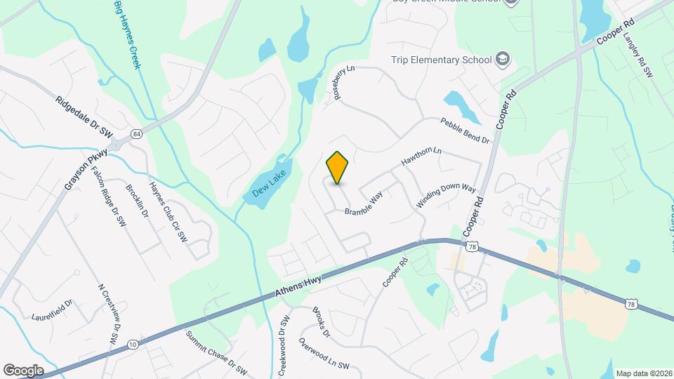 2735 Meadow Trace Dr Map and Location Details