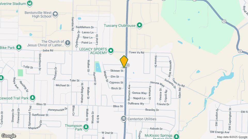 102 Skinner St Map and Location Details