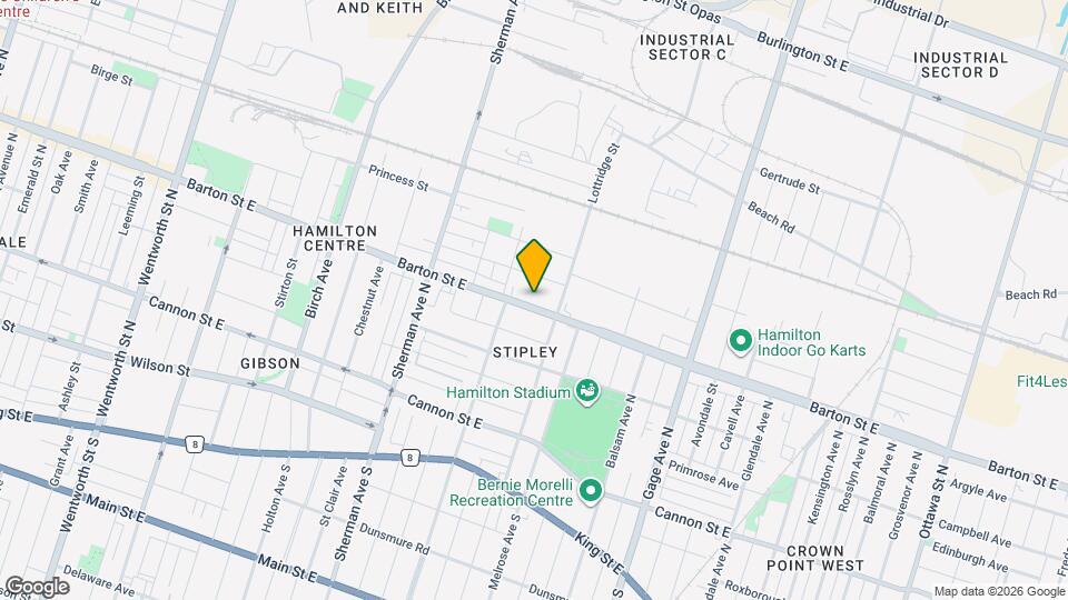 759 Barton St E Map and Location Details