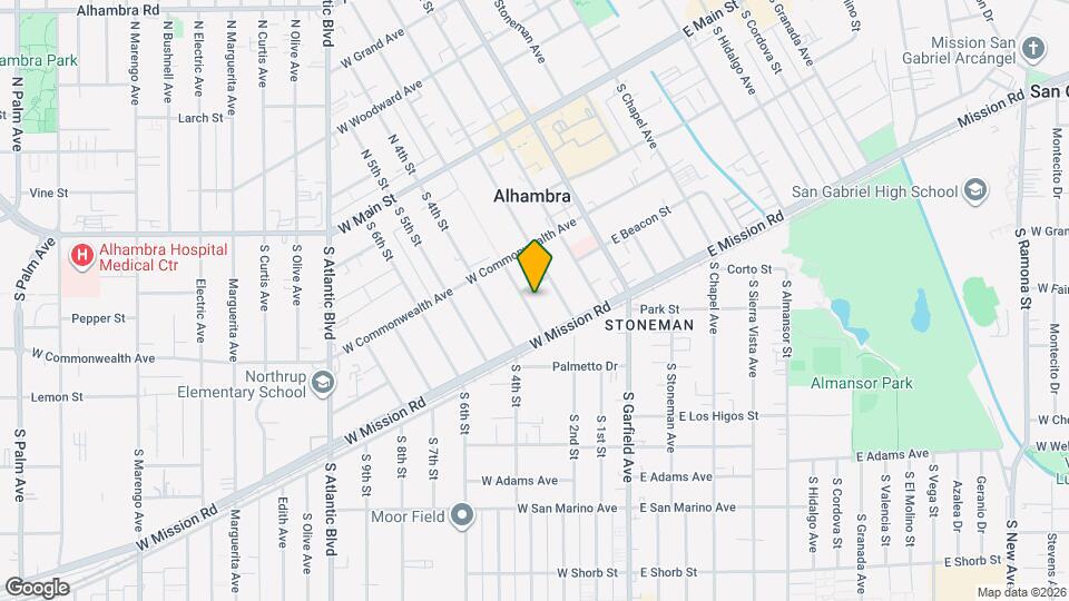 408 S 3rd St Mapa y Detalles de la Ubicación