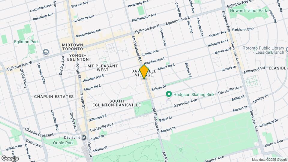 592 Mount Pleasant Rd Map and Location Details