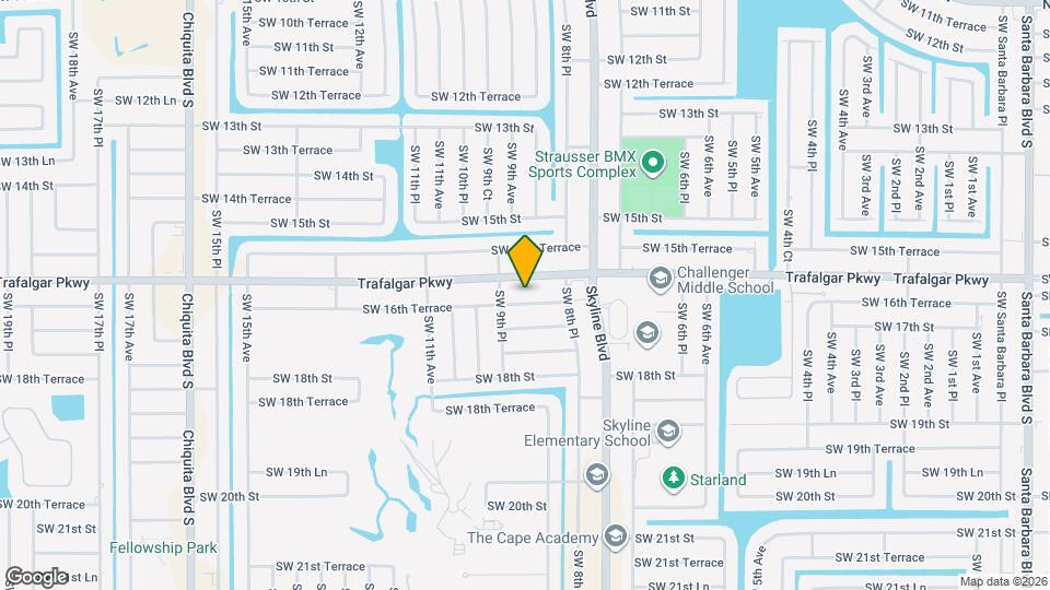 841 SW 16th Terrace Map and Location Details